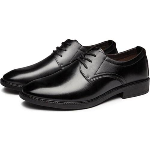 Mazefeng 2020 Formal Shoes Men Pointed Toe Men Dress Shoes Leather Men Oxford Formal Shoes for Men Fashion Dress Footwear 38-44