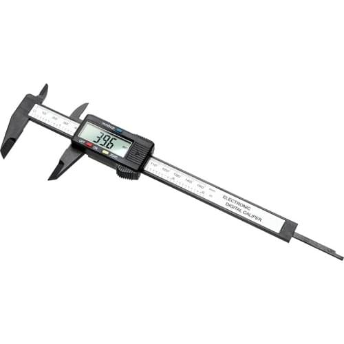 Meetinstrument Roestvrij Staal Digitale Schuifmaat 6 "150Mm Meetinstrument Schuifmaat Digital Electronic Vernier Caliper Black