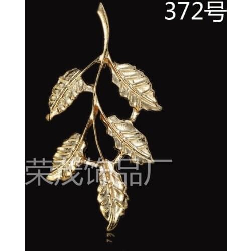 50pcs Charms leaf branch 21*42mm Gold/Silver Plated Zinc alloy pendant fit,,DIY for bracelet necklace