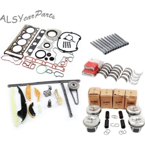 New 06H 107 065 DD 2.0T Engine Overhaul Package Rebuilding Kits 23mm Piston For Audi A4 A5 Q5 TT VW Passat CC Scirocco Eos Skoda