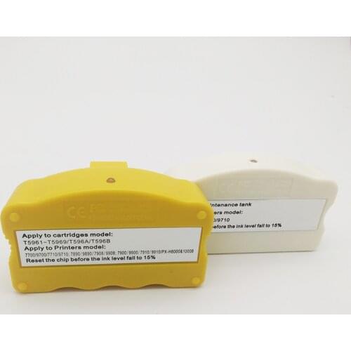 Vilaxh Cartridge Chip Resetter + Maintenance Tank Chip Resetter For Epson 9700 7710 7700 9710 9700 9710 9890 printer