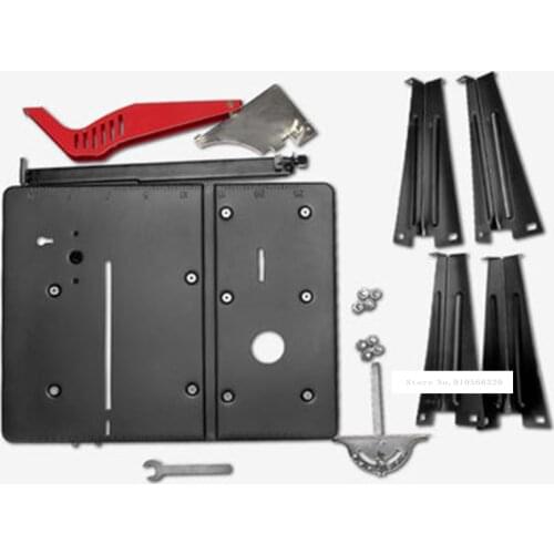 T-P03 New Multifunctional Woodworking Workbench High-quality Stainless Steel Work Table Household Portable Woodworking Saw Table