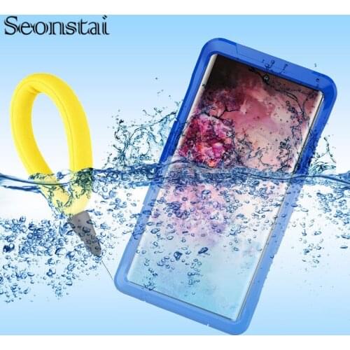 Note 10 Plus Waterproof Case for Samsung S10e Note 8 9 Clear Underwater 6.6 feet Diving Swimming Cover for Galaxy S10e S10 Plus
