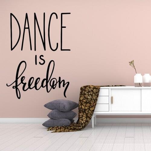 Amusing Walk Dance Removable Pvc Wall Stickers For Childrens Room Nordic Style Home Decoration