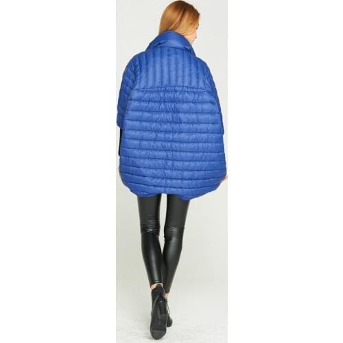 Womens Winter Coats And Jackets 2020 New Duck Down Jacket Women Loose Long Double Breastedts Coat LX2393