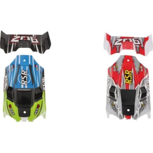 1/14 RC Car DIY Parts Body Top Canopy Shell Tail Wing for Accessory