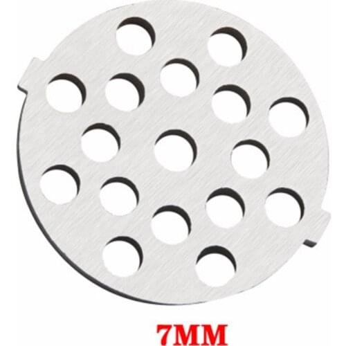 1 Pcs Meat Grinder Plate Net Meat Grinder Parts Stainless Steel Meat Hole Plate
