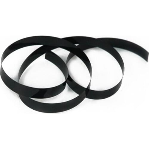 10M Black White 18.5mm Width 11.5mm Diameter Insulation Capacitor Battery Pack Protective Casing PVC Heat Shrink Shrinkable Tube