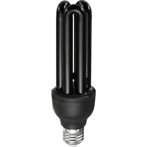 100/220V E27 40W UV Light Bulb UV Ultraviolet Fluorescent CFL Light Bulb Spiral Violet Lamps Lighting Energy Saving Black Lights