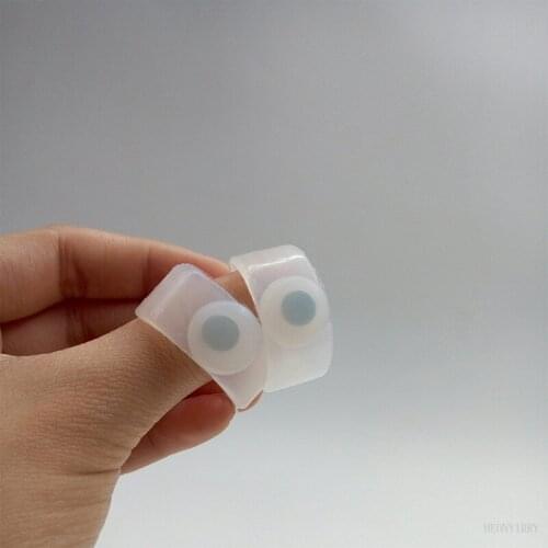 4pcs=2 pair Silicone Foot Massage Magnetic Toe Ring Fat Burning slimming burn Women Lose weight fast reduce body tool