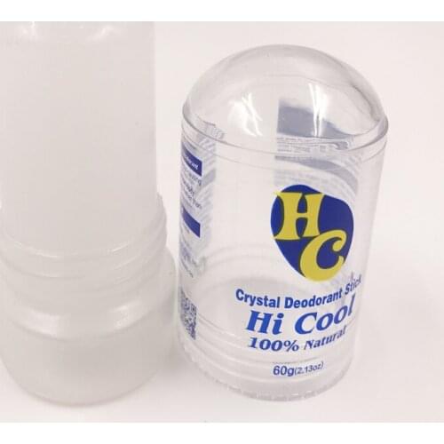 60g 100% Natural Alum Stick Deodorant Stick Antiperspirant Alum Crystal Deodorant Stick Underarm Removal For Women&Man