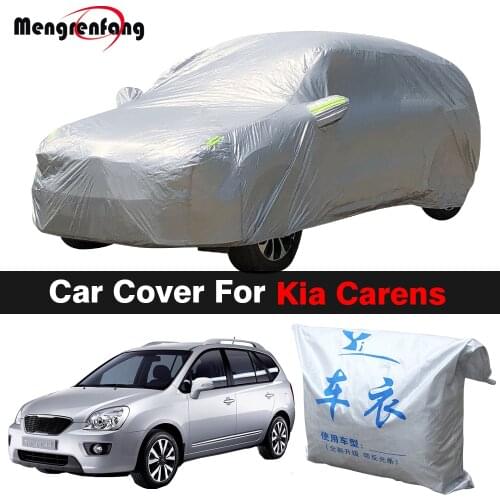 Full Car Cover Outdoor Sun Anti-UV Snow Rain Resistant Auto Cover Dustproof For Kia Carens Rondo