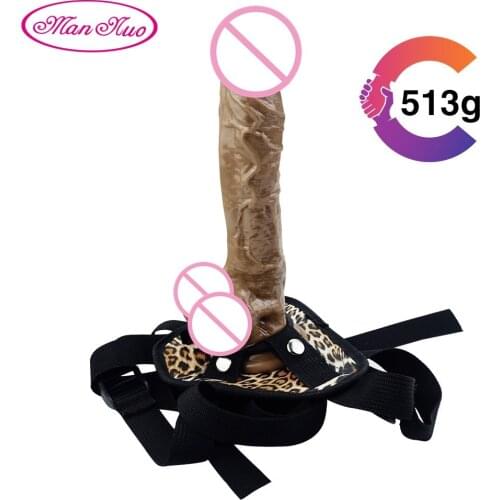 Man Nuo Strap on Big Dildo Realistic Adjustable Penis Adult Toys Lesbian Anal Strapon Suction Cup Sex Toys for Women