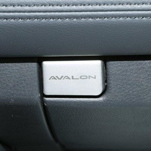 For Toyota Avalon 2019 2020 2021 carstyling Storage box button patch Co-pilot Front handle button sequins accessories