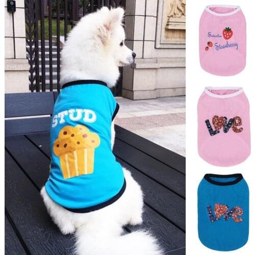 Breathable Durable Cartoon Pet Vest Costume Non-allergic Pet Vest Adorable Pet Supplies