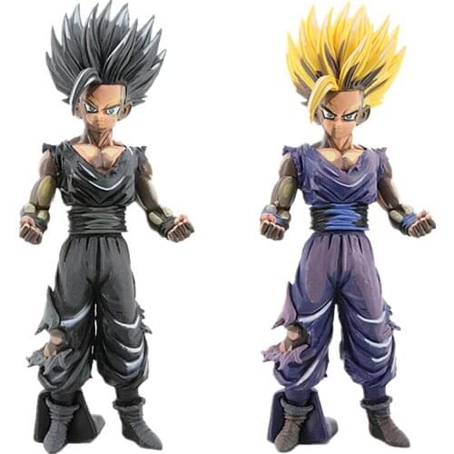 Dragon Ball Z Gohan Comic Color PVC Action Figure Toy 22cm Dragon Ball Battle Lost Gohan Super Saiyan Doll Toy