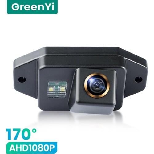 GreenYi 1080P HD 170° Car Rear View Camera For Toyota Prado Land Cruiser 120 Night Vision Reverse Reversing Vehicle Parking AHD