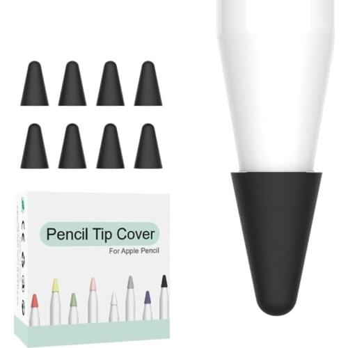 Soft Silicone Touch Stylus Pencil Tip Covers Replacement Tips for ipad Pencil
