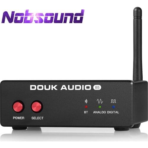 Nobsound Mini CSR8675 Bluetooth 5.0 Receiver for Home Stereo Coaxial / Optical OUT Audio Adapter D/A Converter