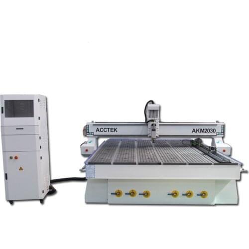 DSP System Suction Table Single Head Cnc Router Big Size AKM2030 For Sale