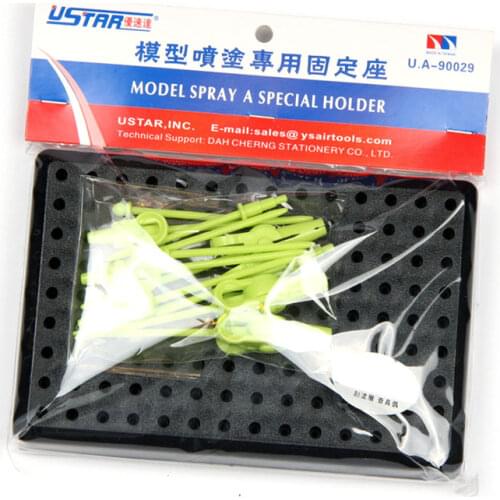 U-STAR UA-90029 1Pcs Black Base Board With 12 pcs Clips,Color Clip Kit