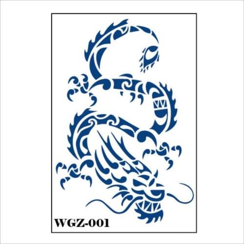 Plant Juice Temporary Tattoo Sticker Waterproof Durable Herbal Gardenia Blue Tattoos Women Girls Arm Leg Chest Body Art T1896