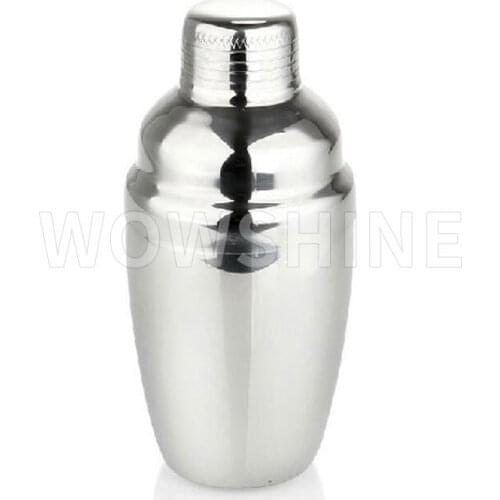 WOWSHINE free shipping Stainless steel shaker cocktail shaker wine 550ml shaker milk tea tools