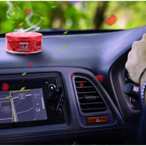 1Pc 4 Various Flavors Solid Indoor Car Home Solid Deodorizing Scent Air Freshener Fragrance Car Perfume Car Decoration