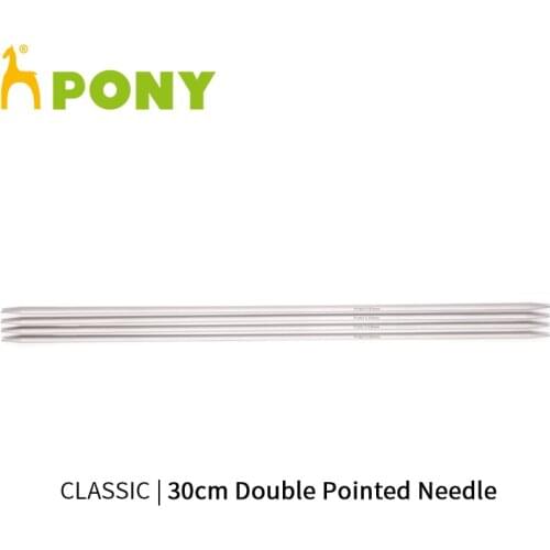 1 piece Pony Classic 30 cm Double Pointed Knitting Needle