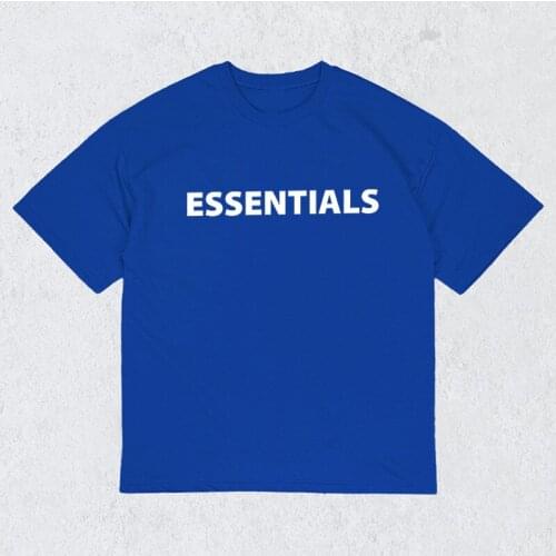 2021 Summer Mens New Fashion Pure Cotton Heavy Weight Simple Letters Go With Everything Oversize Couples Short Sleeve T-Shirt