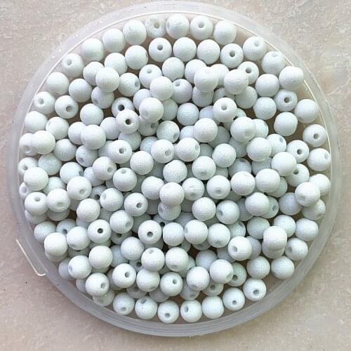 New 6/8mm Austrian Frosted Matt Crystal Glass Beads Loose Spacer Beads Handmade for Jewellery Making DIY Bracelet Necklace #13