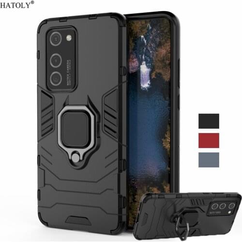 For Huawei P40 Pro Case TPU Magnetic Ring Holder Armor Stand Back Cover For Huawei P40 Pro Phone Bumper Case For Huawei P40 Pro
