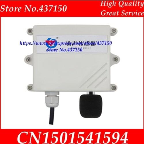 4-20mA 0-5V 0-10V analog rs485 output Meteorological noise sensor noise transmitter decibel detection sound level meter