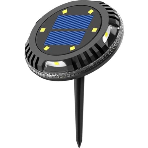 Ground Plug Light Decorative Outdoor Solar Waterproof Lamp Sunflower Wisteria Flower Fairy Light Garden Lawn Decoration