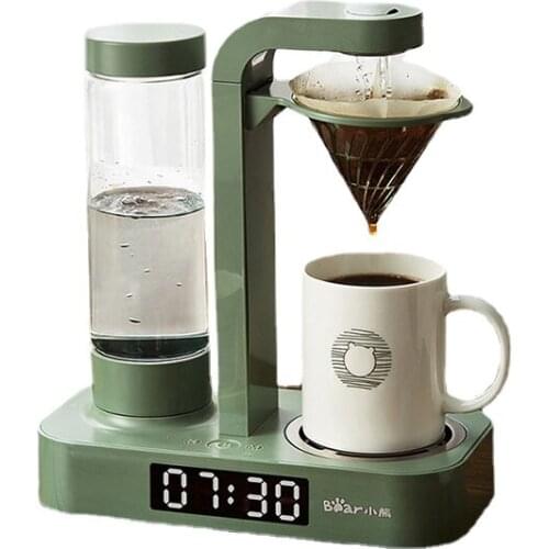 Bear coffee maker domestic mini-American drip-type automatic small coffee pot and teapot dual-purpose