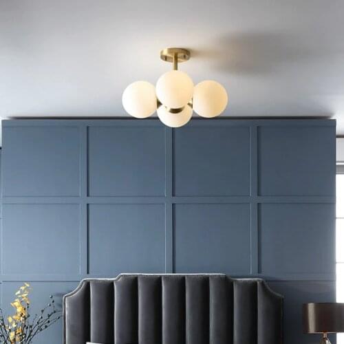 Living room dining room lamp European simple dining table personality creative study bedroom lamp LB121820