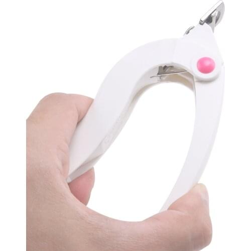 Professional Nail Art Clipper Nail Edge Trimmer Art U Shape False Tips Edge Cutters Manicure Stainless Steel Nail Art Tools