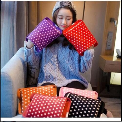 The new Rechargeable Hot Water Bottle Hand Warmer Warm Water Bag Plush Cartoon Hand In To Warm The Baby