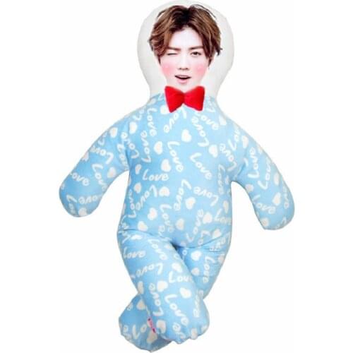 New hot photo custom animal pillow Cow plush toys pillow doll for Christmas decoration creative birthday gift Creative household