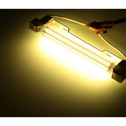 R7S 144 LED 15W 189mm 1450LM 2835 SMD AC85-265V Bulb Light Corn Lamp Floodlight Dimmable 360 Degree Illumination High Brightness