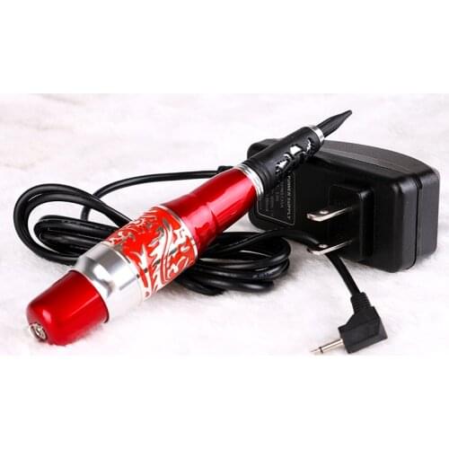 Permanent Makeup Eyebrow Rotary Tattoo Machine Microblading Pen Red Dragon Machine for Eyebrow Lips Tattoo EU or US Plugs