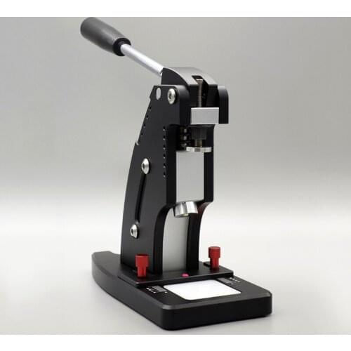 Manual Leather Punching Machine Hand Pressing Machine For Round Hole Puncher Leather Edge Punching Stitching Tool