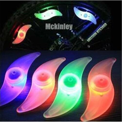 Bicycle spokes mountain bike willow wire light silicone light cycling accessories household items