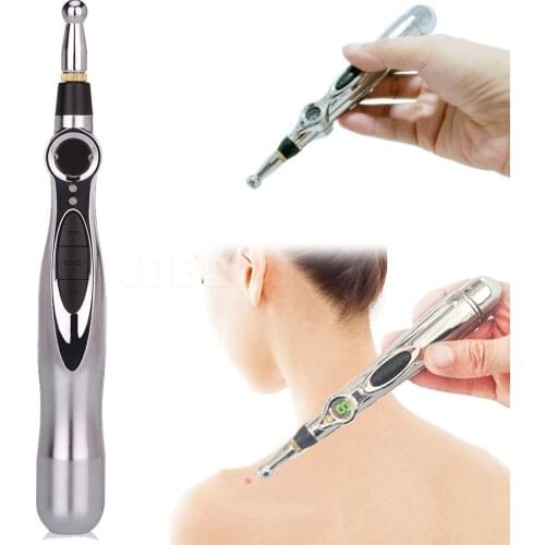 High Quality Monitor Electric meridians Laser Acupuncture Magnet Therapy instrument Heal Massage Meridian Energy Pen massager