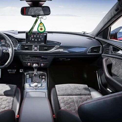 X7AE Key-chains Creative 3D Avocados Style Silicone Key Holder School Rewards Ideal Gifts for Women Girls Small Prize