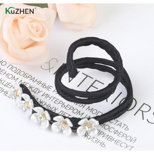 1pc Vintage Shell Pearl Hairpin Bun Hairstyle Hair Stick Women Elegant Hair Scrunchies Flower Hair Maker Tools Hair Accessories