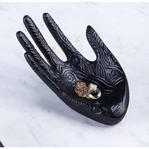 Golden&Black Mannequin Hand Jewelry Rack Prop Hand Bracelet Holder For Jewelry Bracelet & Ring Display