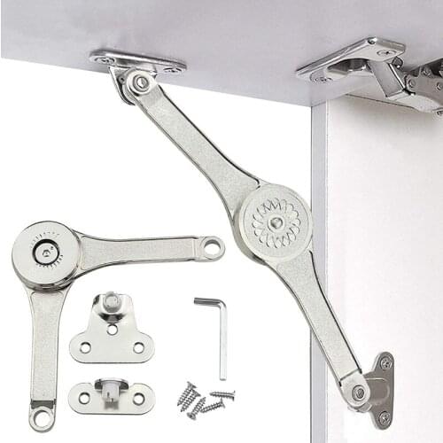 2 Pcs Toy Box Hinges Soft Close, Hinges and Latches for Wood Boxes and Hydraulic Hinge, Metal Chest Hinges