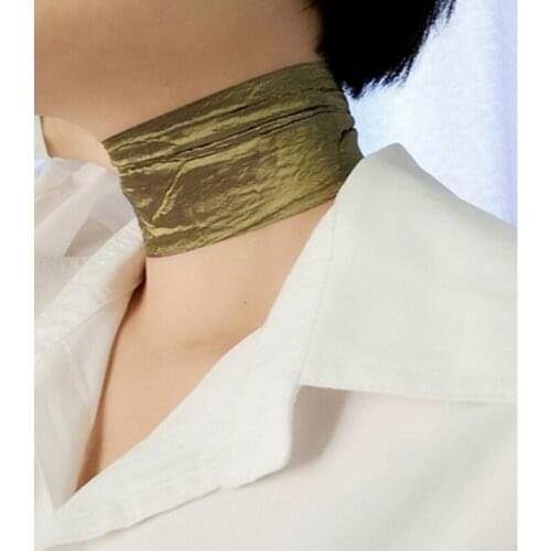 2020 Fashion Vintage Wide Ultrathin Choker Cool Personality Necklace Gothic Short Necklace For Women Accessories