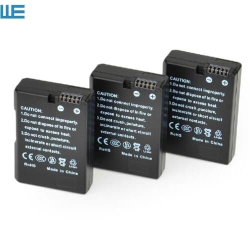 3pcs EN-EL14 ENEL14a EN EL14 EL14 Battery for Nikon D5600 P7800,P7700,D3400 P7000,D5300,D5200,D3200,D3300,D5100,D3500,Df